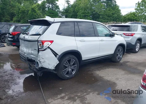 2021 Honda Passport Awd Ex-L z USA, uszkodzony, nr VIN 5FNYF8H54MB041738